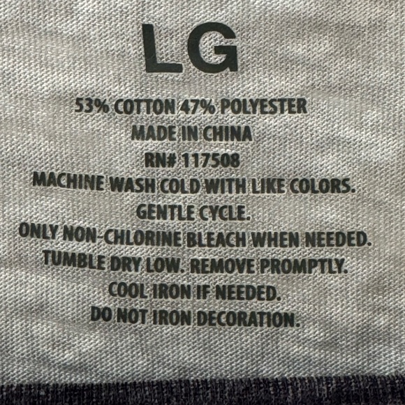 Disney Nightmare Before Christmas Graphic Short Sleeve Burnout Tee Large Gray - Picture 5 of 8